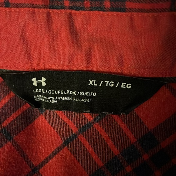 Under Armour Flannel SizeXL - Picture 2 of 2